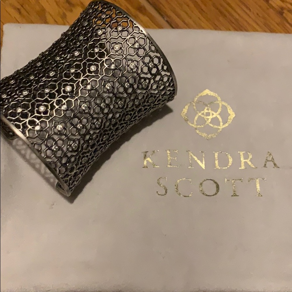 Kendra Scott antique silver cuff